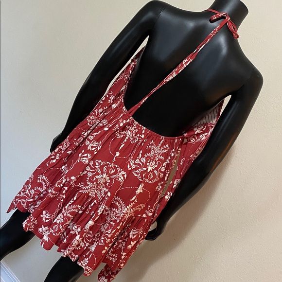 Windsor Red Floral Mini Dress - Picture 9 of 12